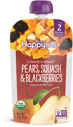 Organic Baby Food Packaging (600x600), Png Download