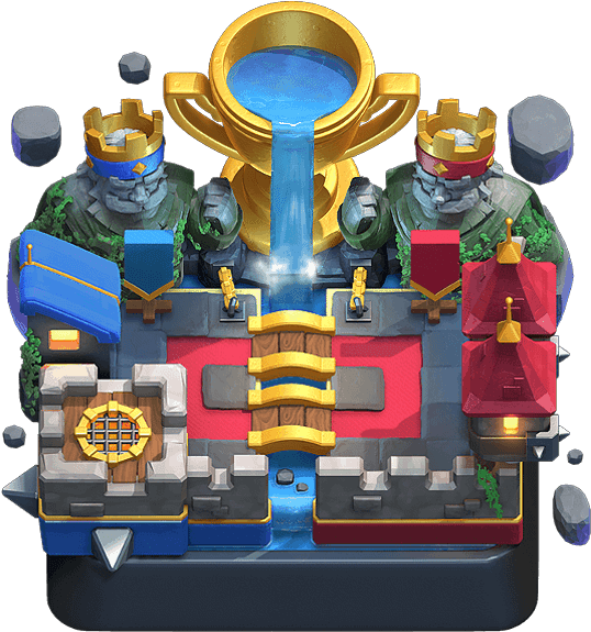 New Arena Was Introduced, Legendary Arena, Which Became - Clash Royale (545x577), Png Download