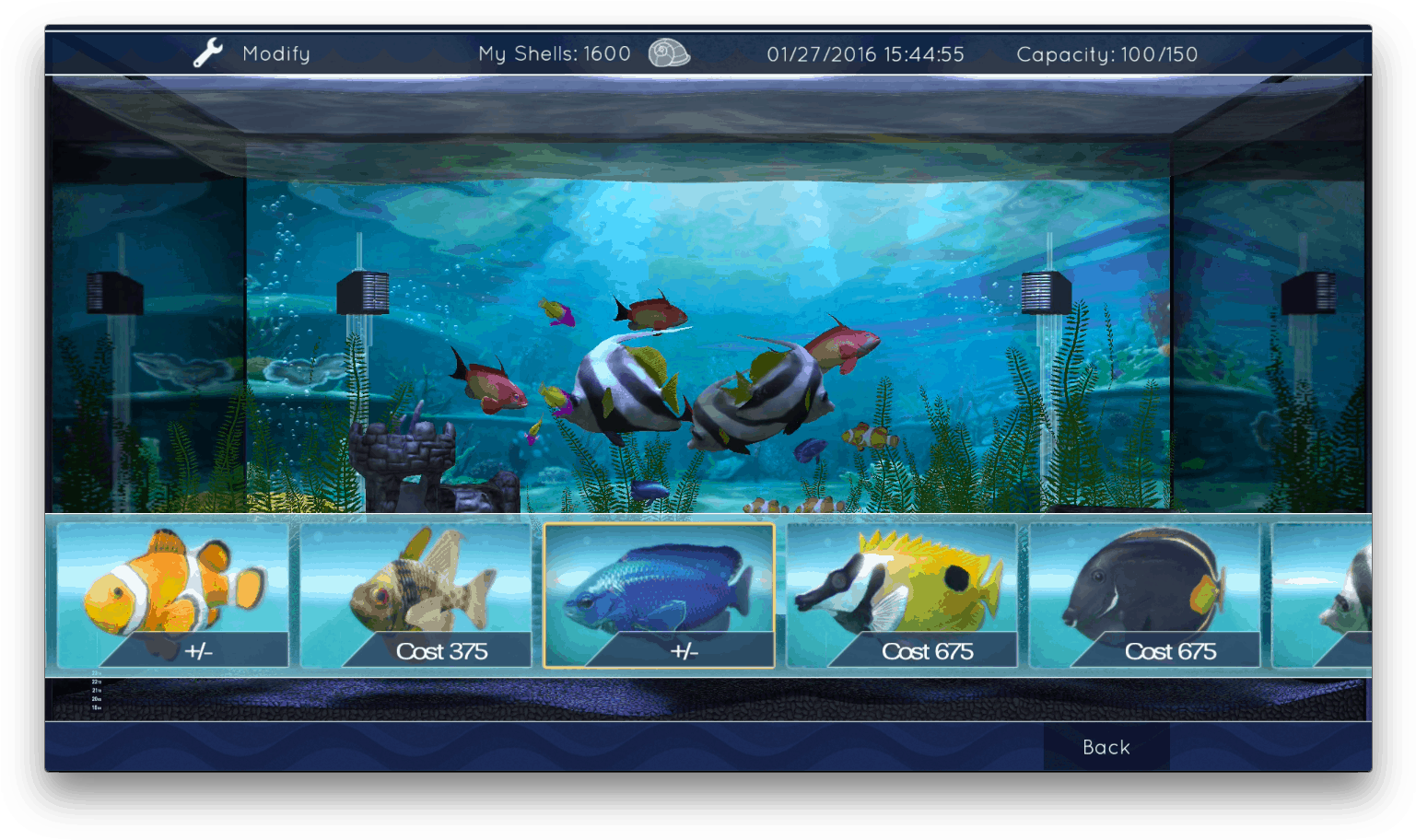 Aqua Apple Tv Aquarium - App Acuario (1552x923), Png Download