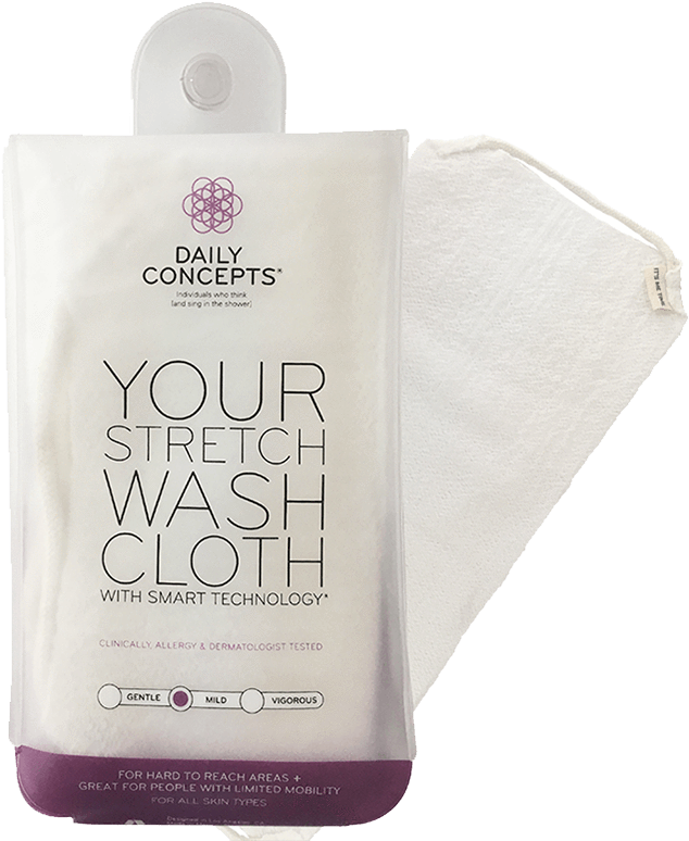 Daily Stretch Wash Cloth By Daily Concepts Luxury Spa - Cosmetics (800x800), Png Download