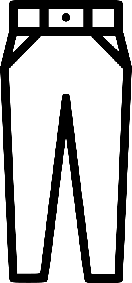 Cloth Dressing Fashion Men Pants Jeans Comments (460x980), Png Download