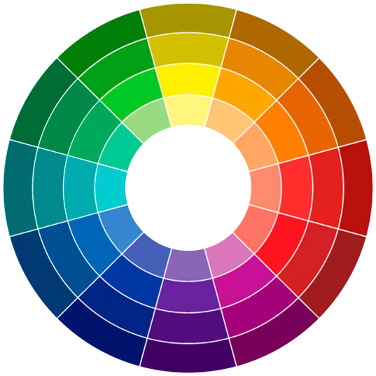 Rueda Cromatica De Colores (600x600), Png Download