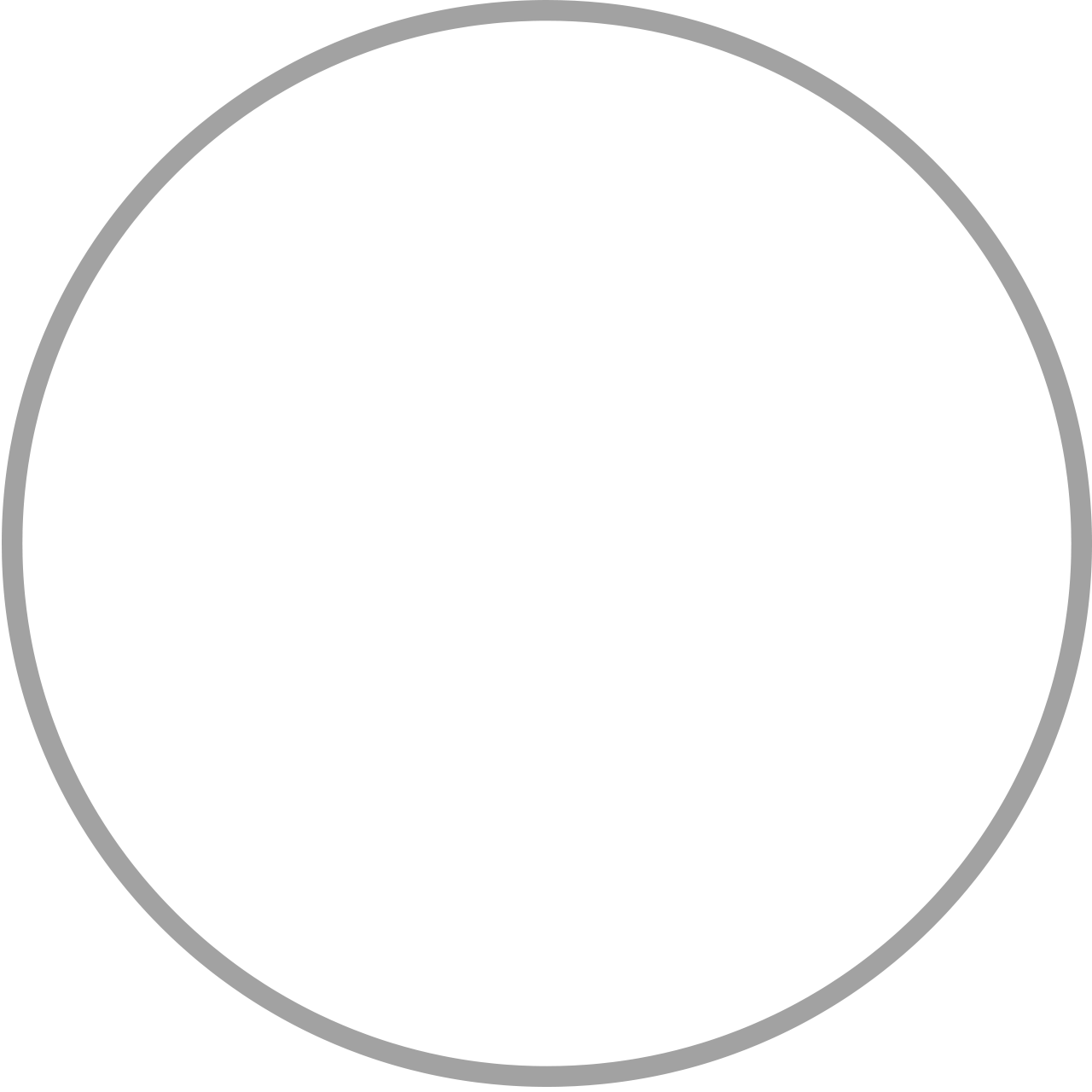 Emptyradio - Circle Outlines (1280x1280), Png Download
