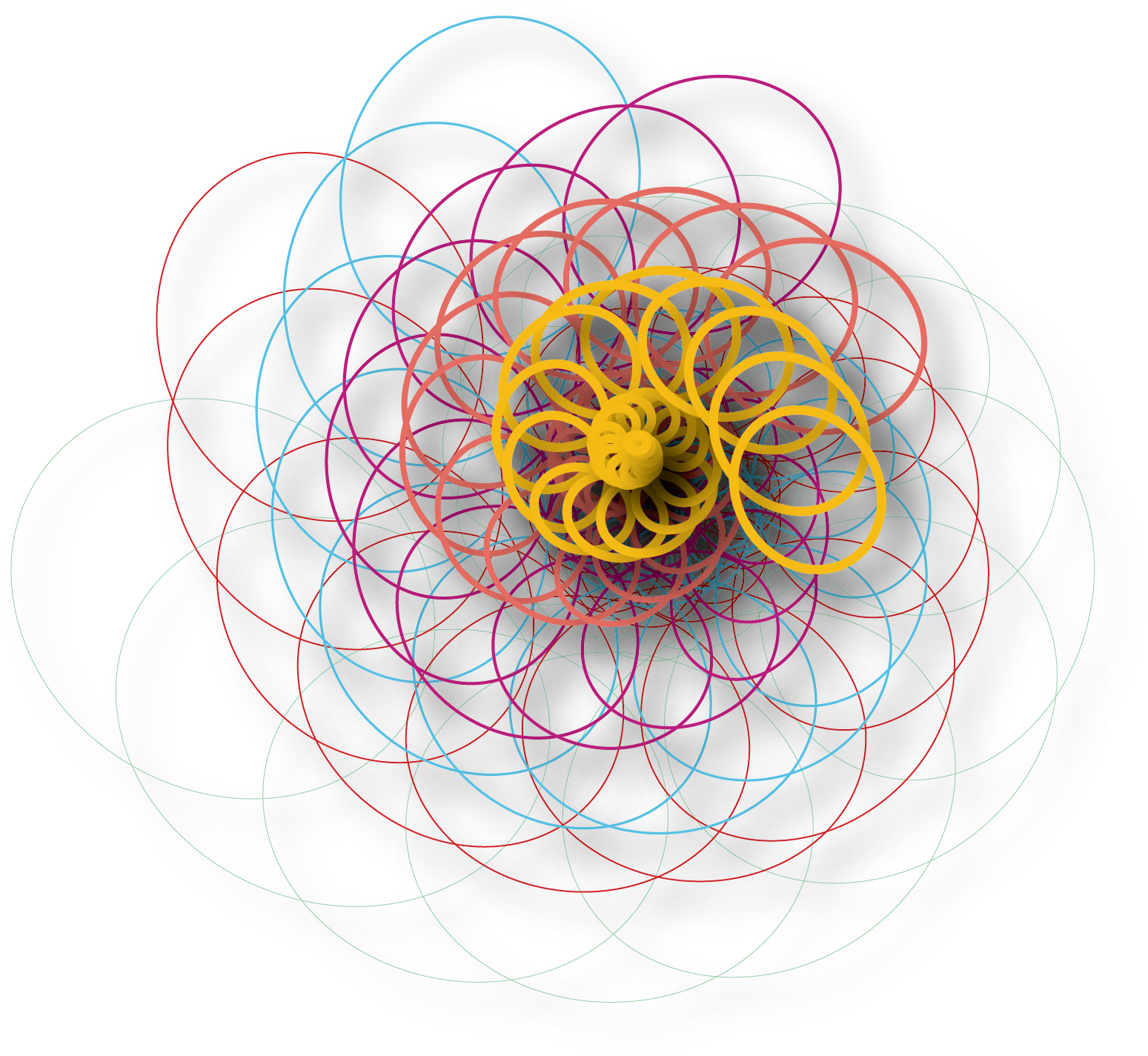 Angels And Demons Within - Circle (1589x1457), Png Download