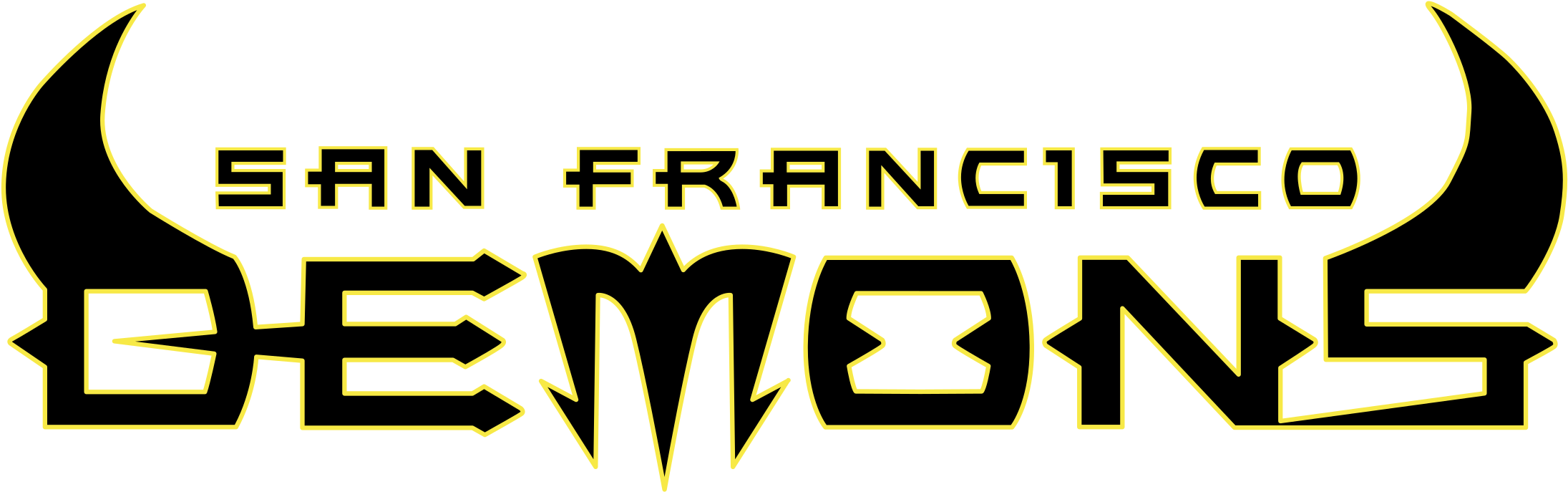San Fransisco Demons Logo Png Transparent - San Francisco Demons Logo (2400x2400), Png Download