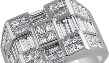 Cartier Diamond Ring For Men (482x251), Png Download