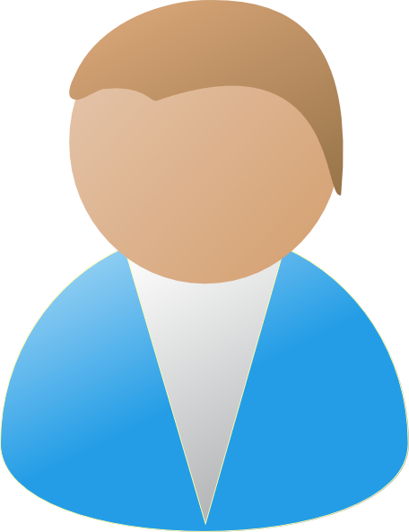 Small - Clip Art For Contacts (456x593), Png Download