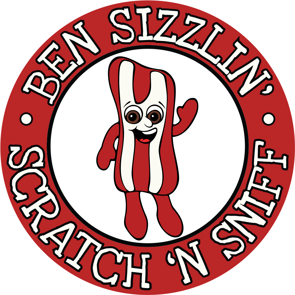 Bacon Whiffer Stickers Scratch 'n Sniff Stickers *new - St Louis Kansas City Carpenters Regional Council (1024x1022), Png Download