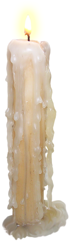 Lágrimas A La Derecha - Vela Png (232x800), Png Download