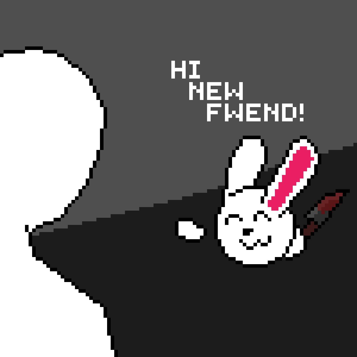 The Satanic Bunny Collab - Sea (1200x1200), Png Download