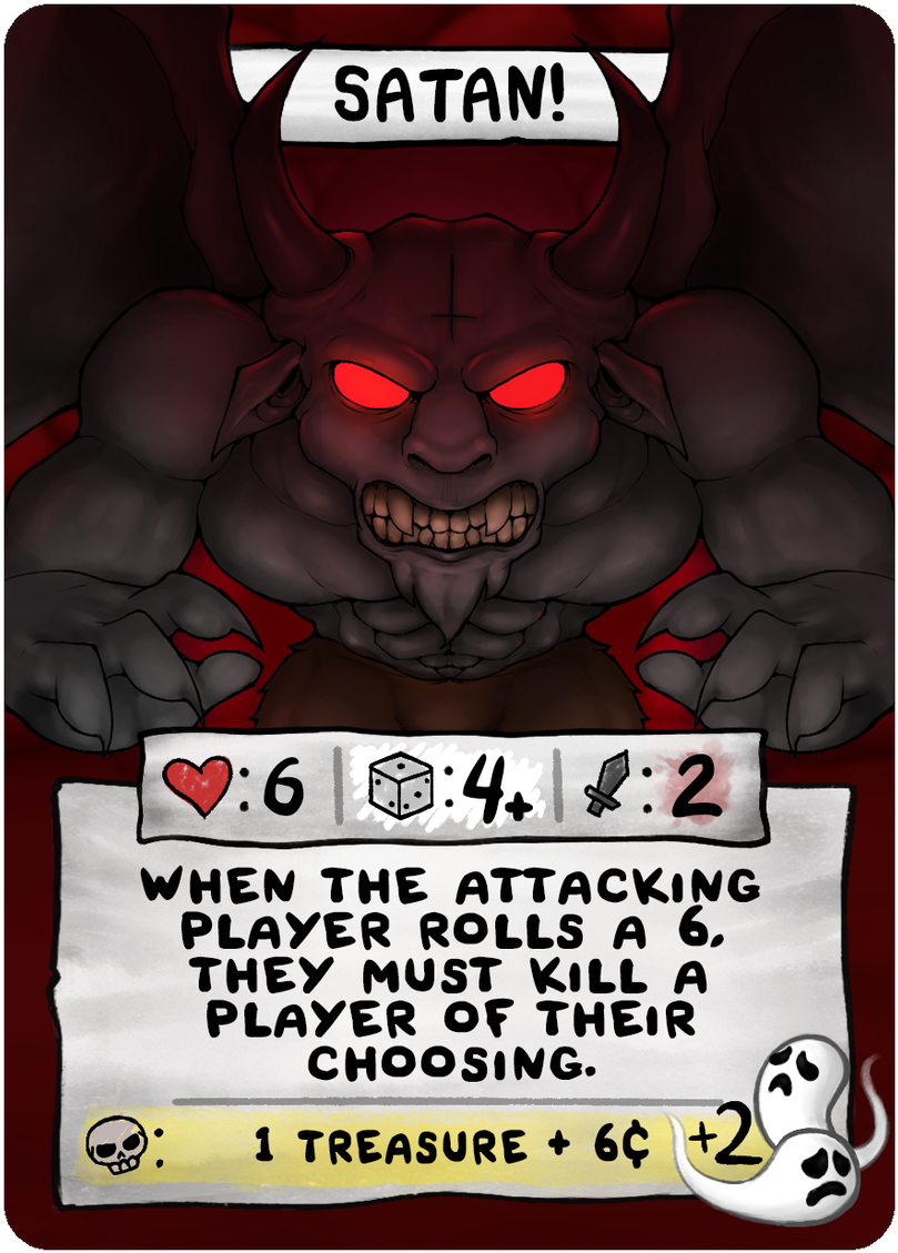 Attacking This Guy Is Deadly For Everyone - Binding Of Isaac Delirium (880x1200), Png Download