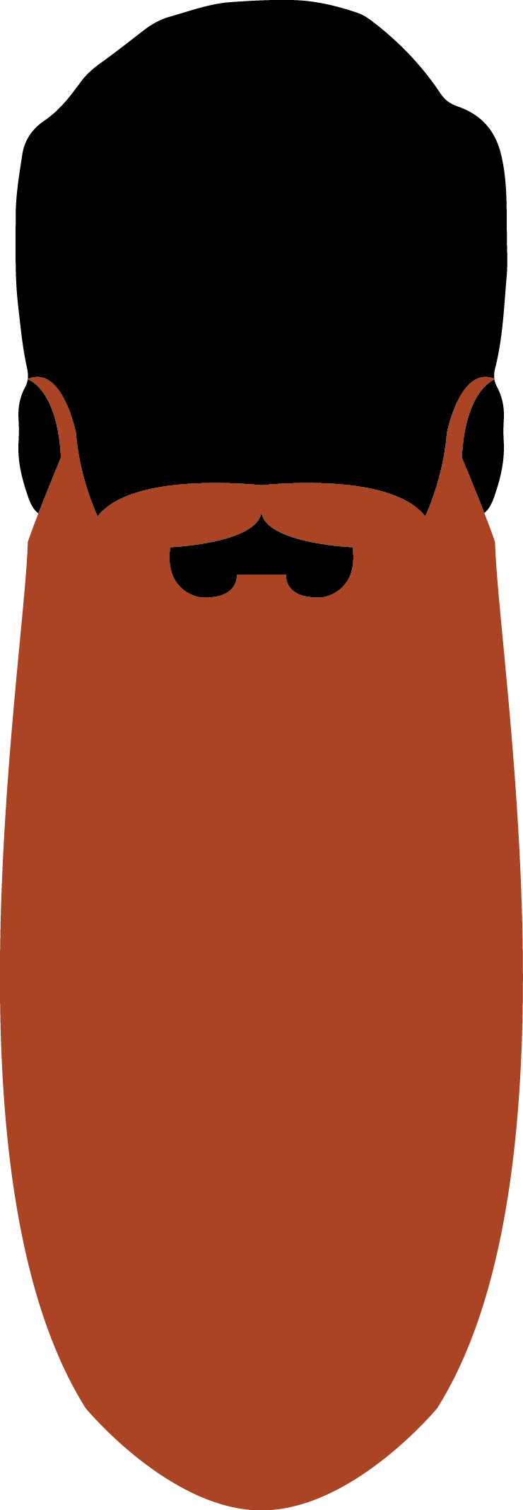 Full Beard - 2017 World Beard And Moustache Championships (740x2134), Png Download