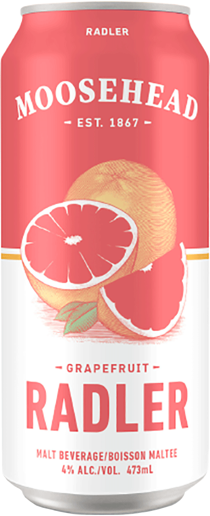 Moosehead Grapefruit Radler - Moosehead Radler (417x1024), Png Download