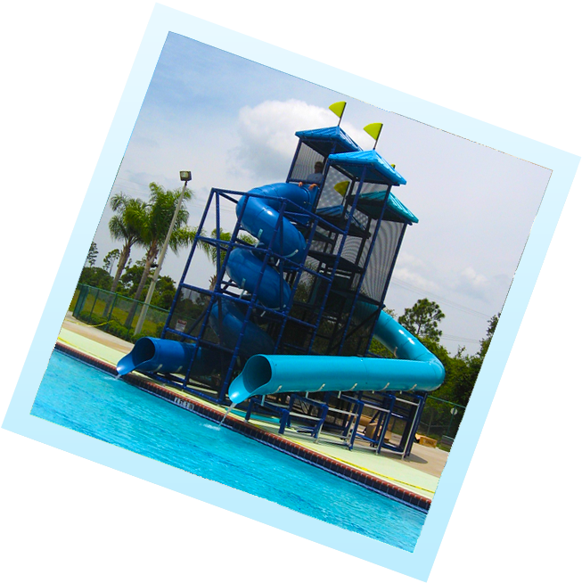 An Exciting Variety Of Water Slides And Fun - Leisure (671x655), Png Download