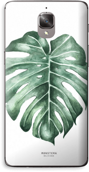 Monstera Deliciosa - Iphone 8 Skal Monstera (412x800), Png Download