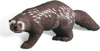 Wolverine - 3d Targets (450x505), Png Download