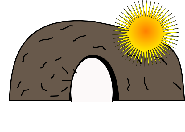 Empty Tomb Clipart (600x429), Png Download