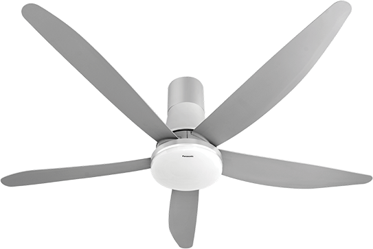 The Motor's Rotor Will Then Be Rotated By Using A System - Panasonic Ceiling Fan F M15gw (543x363), Png Download