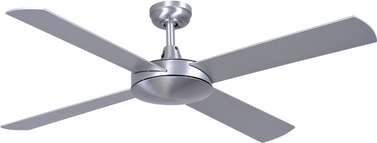 Stratus Silverlge - Ceiling Fan (1369x1000), Png Download