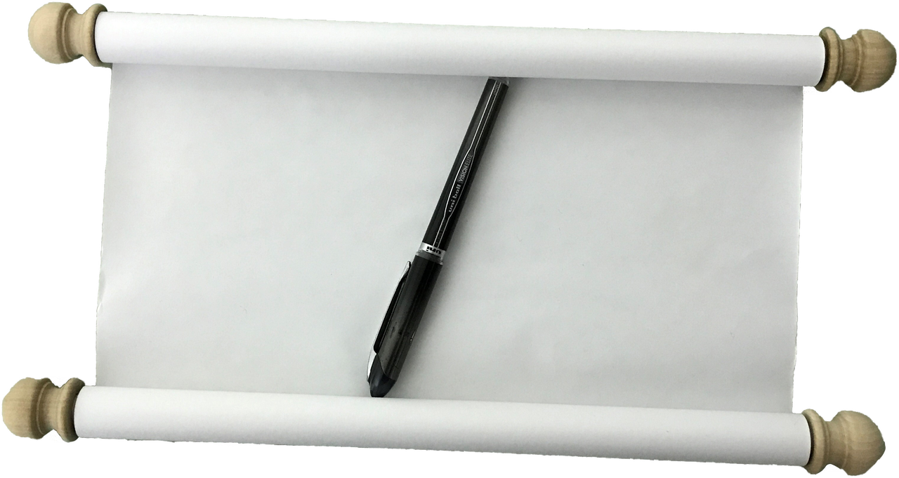 Six Foot Blank Scroll (1280x681), Png Download