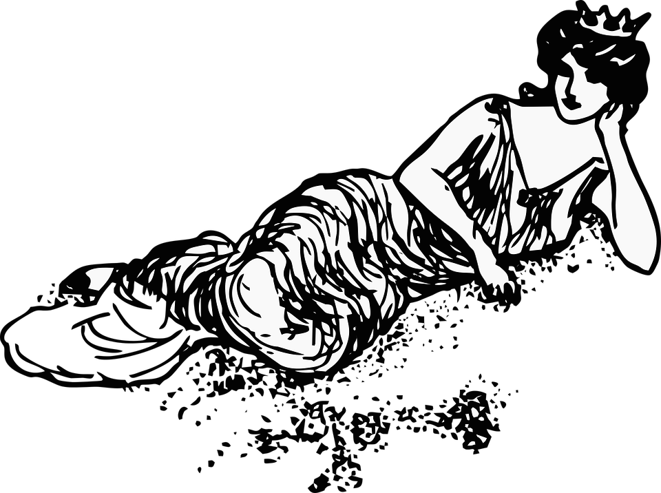 Princess, Royalty, Royal, Crown, Fairy Tale, Kingdom - Illustration (960x716), Png Download