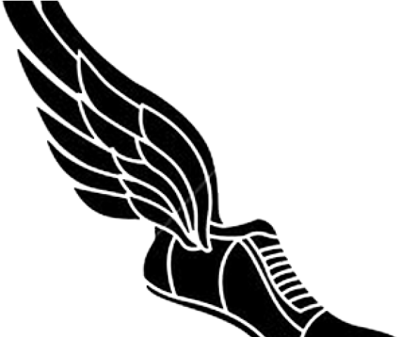 Running Wing Sketch (640x480), Png Download