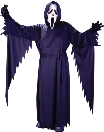 Teen Halloween Scream Ghostface Costume - Ghost Face Costume (366x580), Png Download