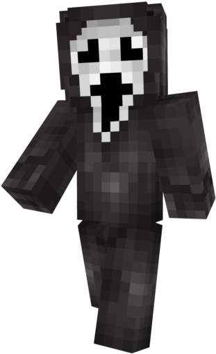 Wdgzpng - Scary Movie Skin Minecraft (640x640), Png Download