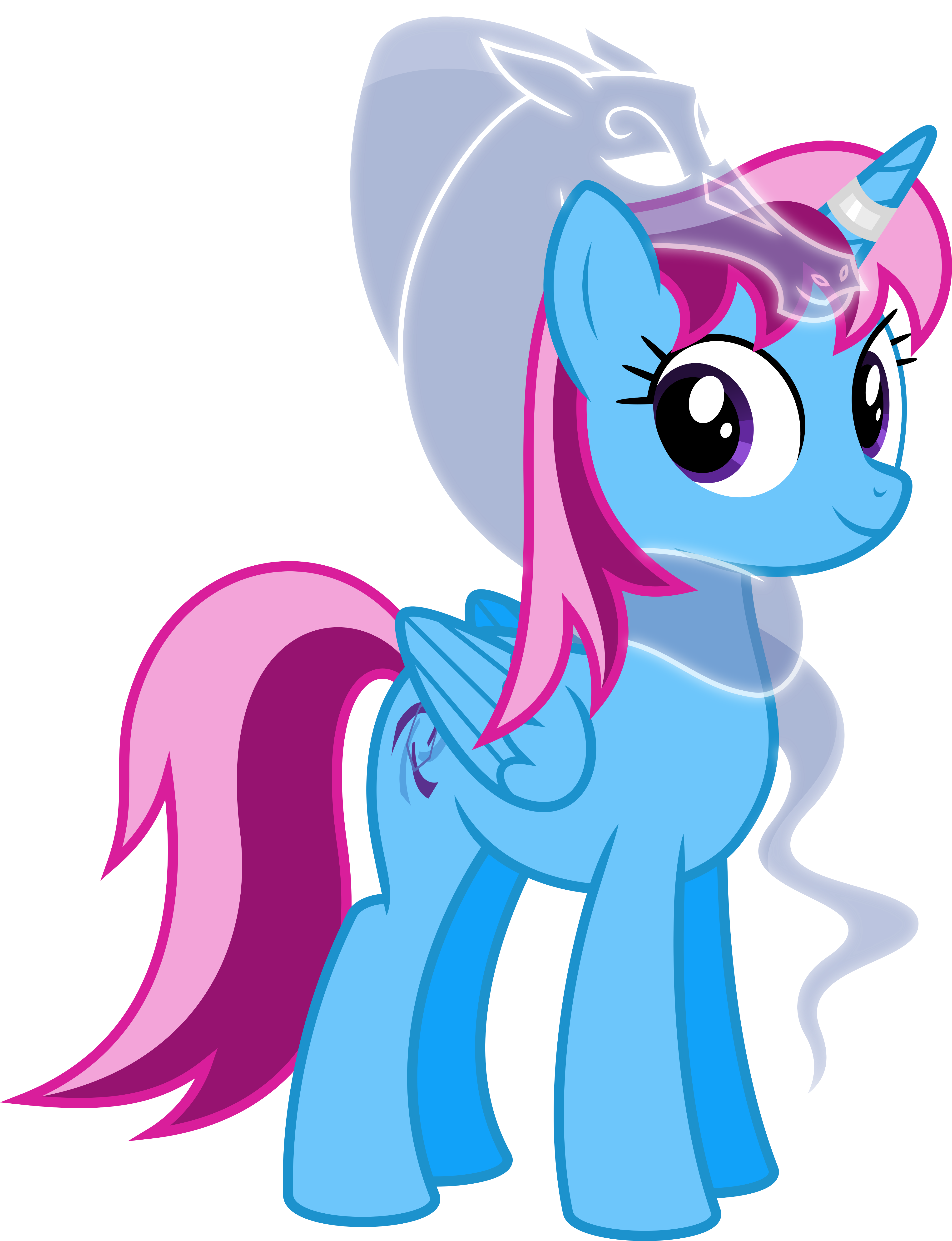 Scarf Of The Winter Spirits - Mlp Rings On Horn (4000x5213), Png Download