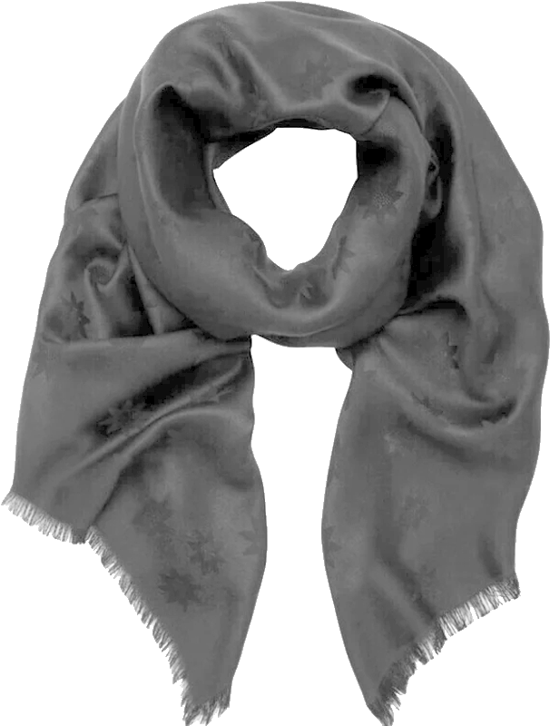 Barnd Scarf High Grade Black Scarf Jacquard Pattern - Fashion (800x800), Png Download