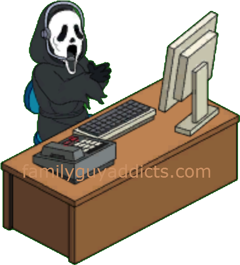 Ghostface Train To Kill Ghostface Get Down To Business - Beagle (502x551), Png Download