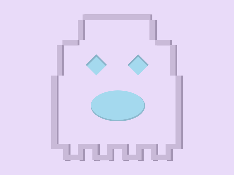 Ghost Face Spookah - Ghost (800x600), Png Download