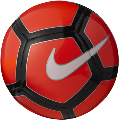 Nike Pitch '18 Soccer Ball - Soccer Ball Drawing (500x500), Png Download