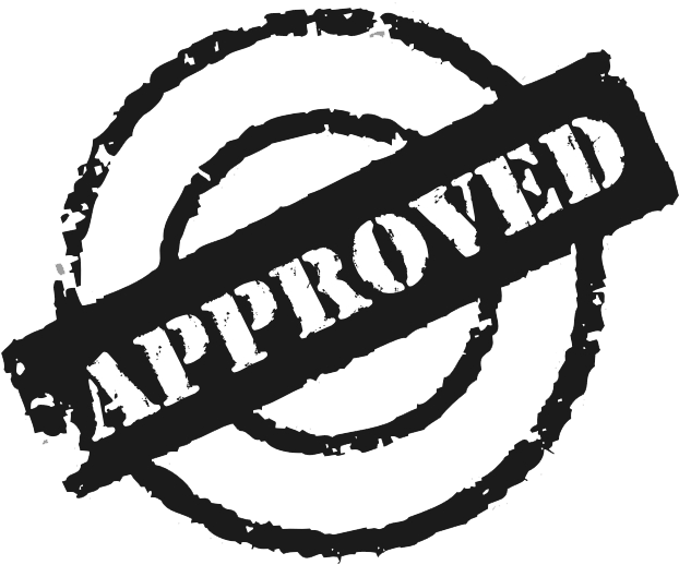 Approved Stamp Stamp Of Approval Png (800x618), Png Download