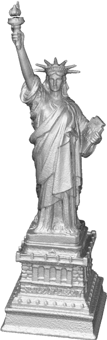 Statue Of Liberty Figurine 3d Scan - Statue Of Liberty (1000x700), Png Download