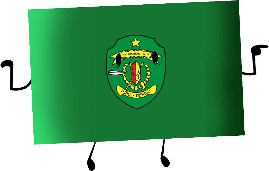 East Kalimantan Flag - East Kalimantan (1598x1000), Png Download