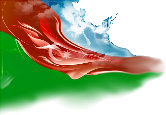 Azerbaijan Flag Transparent Background Png - Azerbaijan Flag Background (572x412), Png Download