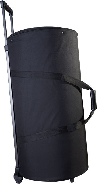 2250 X 6000 Curved Banner Wall With Wings, Curved Banner - Bag (700x700), Png Download