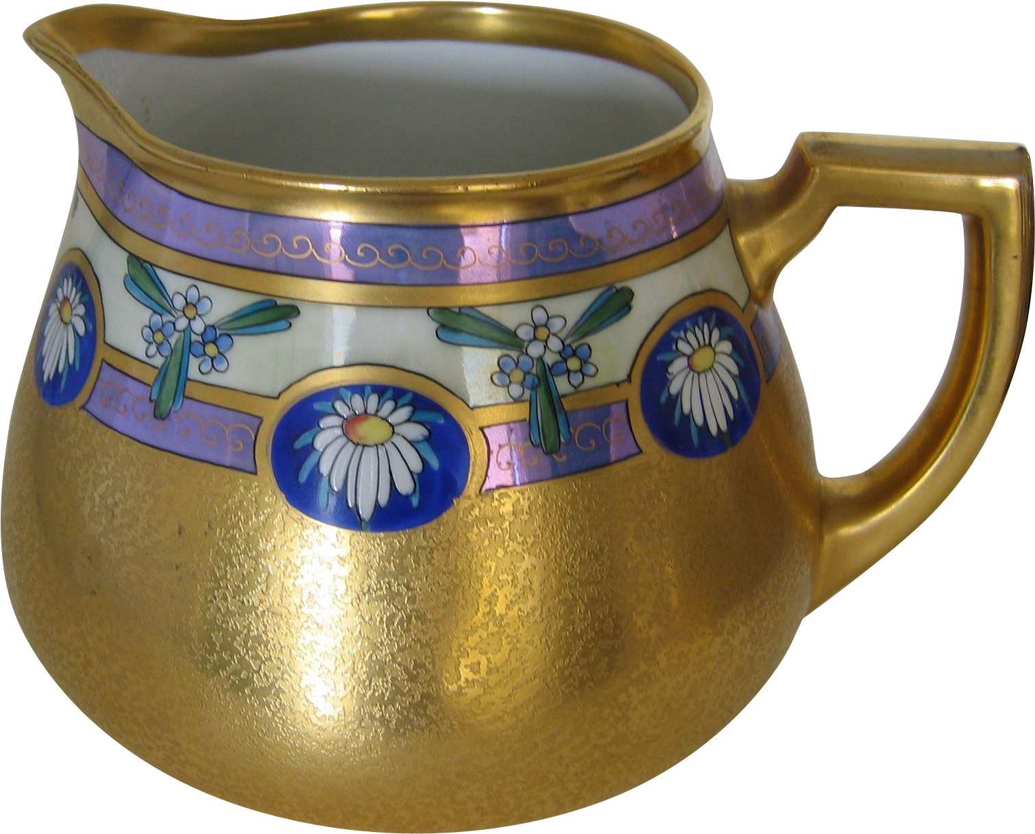 Pickard Hand Painted Cider Or Lemonade Pitcher, Encrusted - Porcelain (1509x1509), Png Download