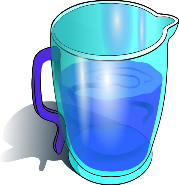 Water - Water In Jug Clipart (600x621), Png Download
