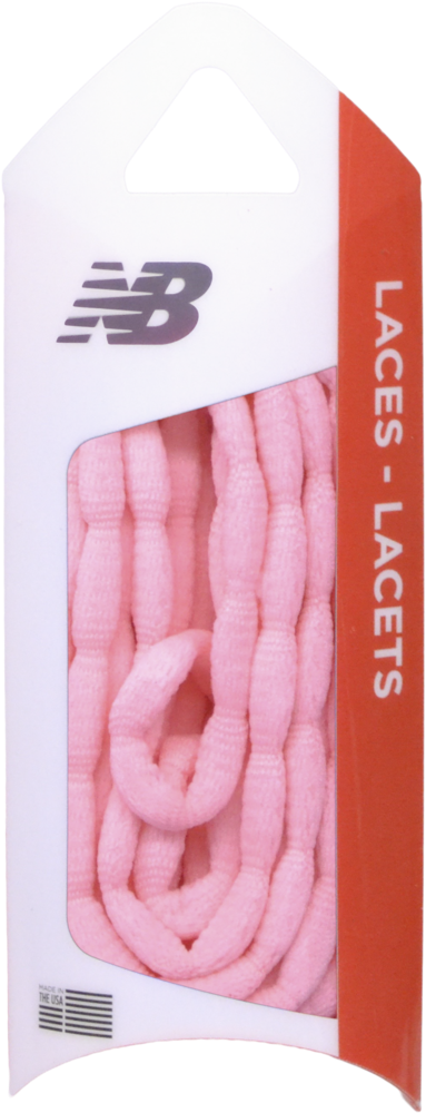 Nb Sure-lace™ Pink Shoelace - New Balance (416x1024), Png Download