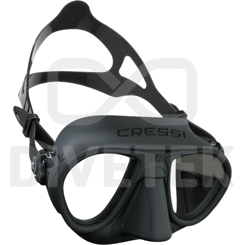 Calibro Mask Black - Cressi Calibro Mask Green (500x500), Png Download