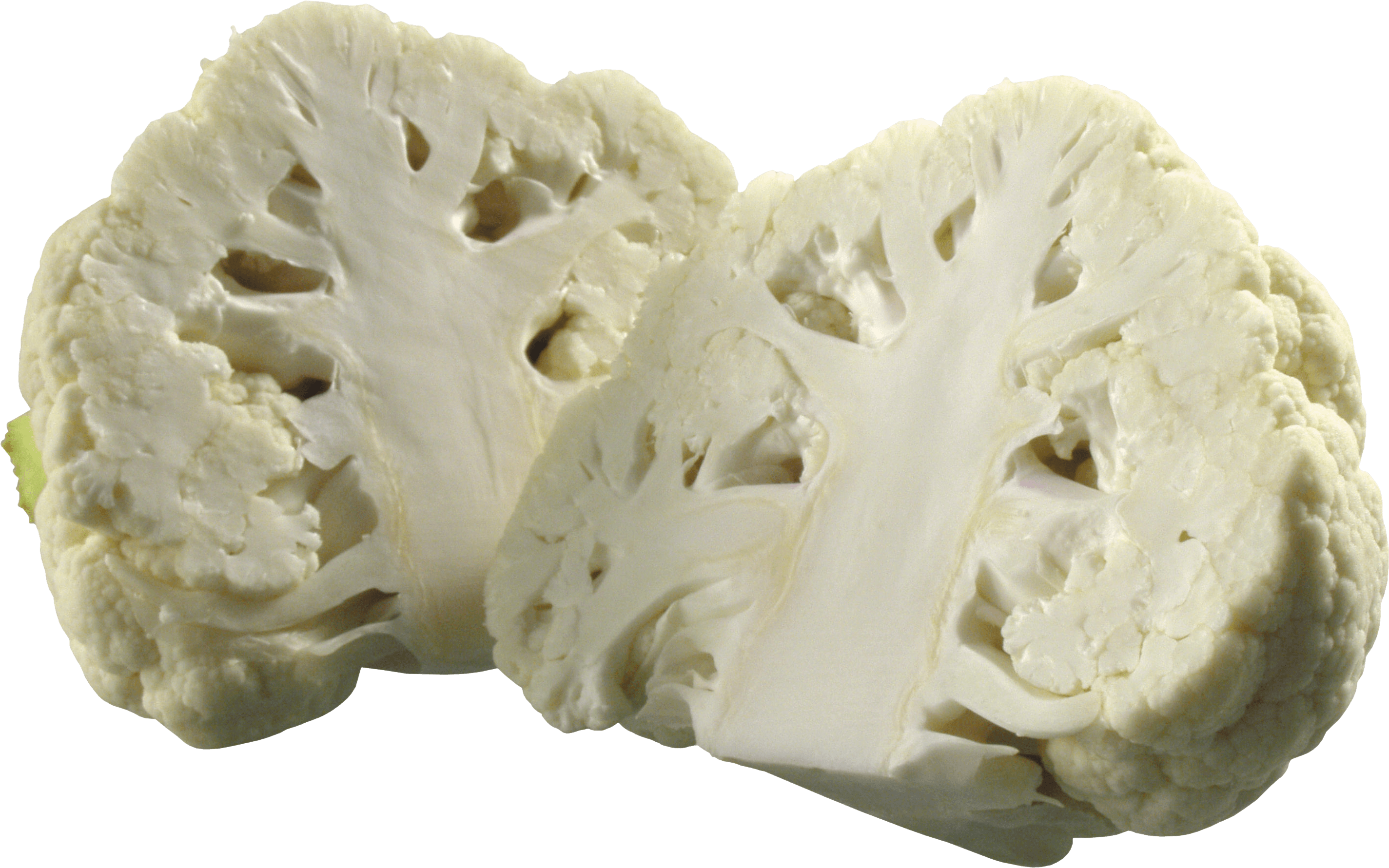 Cauliflower Sliced - Cauliflower Png Hd (2849x1781), Png Download