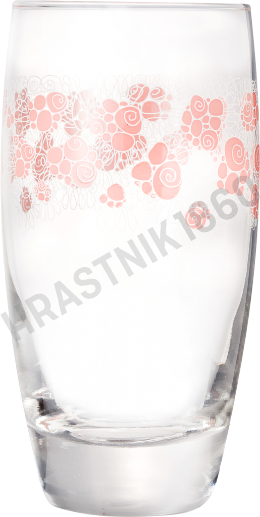 Amantea Ld Pink Lace - Pint Glass (302x600), Png Download