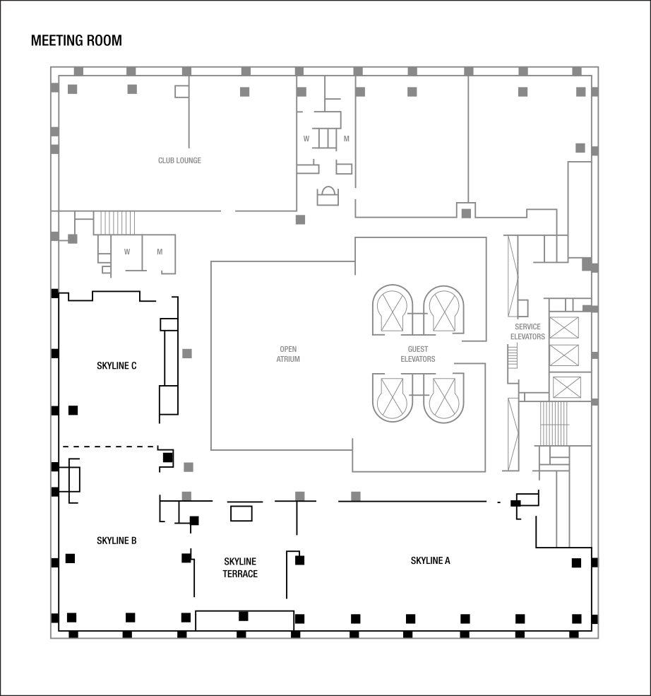 Meeting Room Floor Plans2 - Room (922x985), Png Download