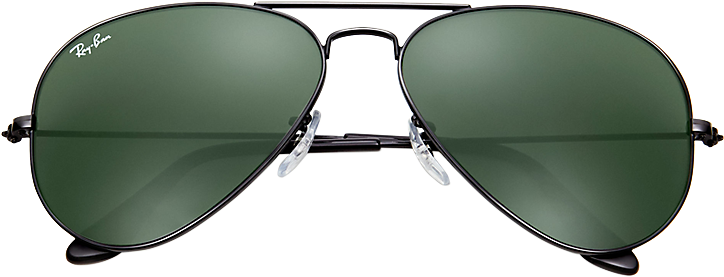Aviator Classic - Ray-ban Aviator Large Metal Rb 3025 - Brushed Bronze/lilac (914x316), Png Download