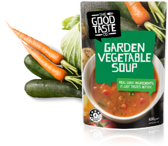 Vegetable Garden Png Garden Vegetable Soup 600g A Chunky - Mixed Vegetable Soup (396x310), Png Download