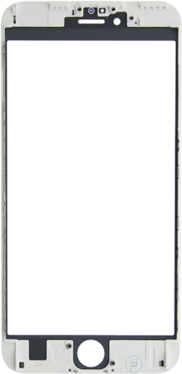 Iphone 6s Plus Glass Lens Screen & Frame - Mobile Phone (650x650), Png Download
