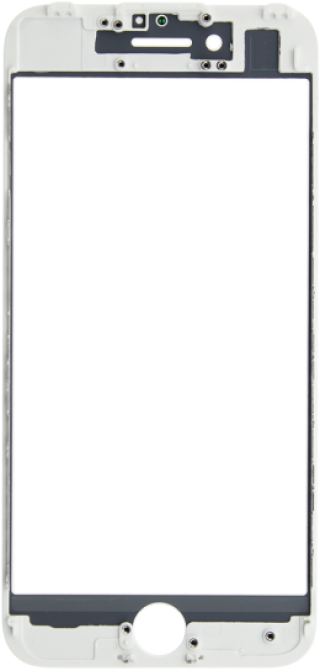 Iphone 7 Glass Lens Screen And Frame - Iphone 7 (650x650), Png Download