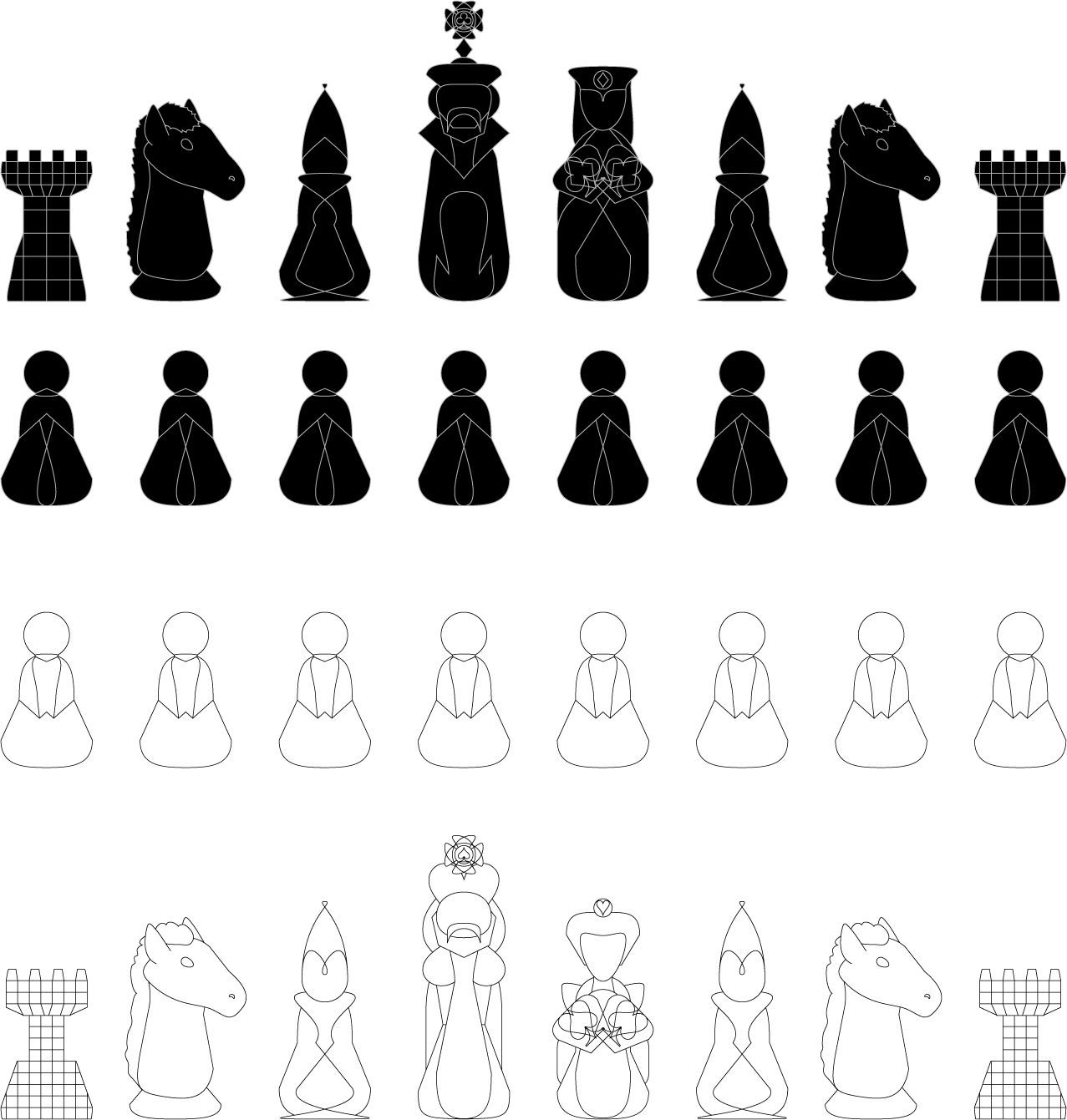 What About This Enter Image Description Here - Chess (1277x1341), Png Download